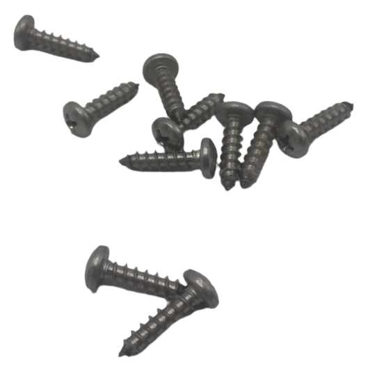 TEN- Stainless Steel Screws Cargo Trailer exterior Wall Panel skin Camper Trim (1034PPA-S302-LOTOF10)