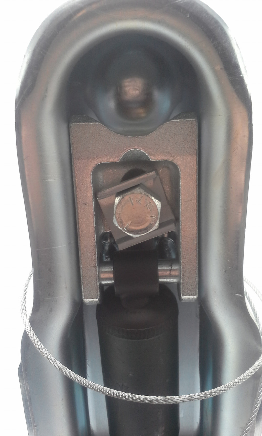 Titan DICO Zinc-Plated Brake Actuator - Drum - Multi-Fit Ball - Bolt On - 7,000 lbs (43397)