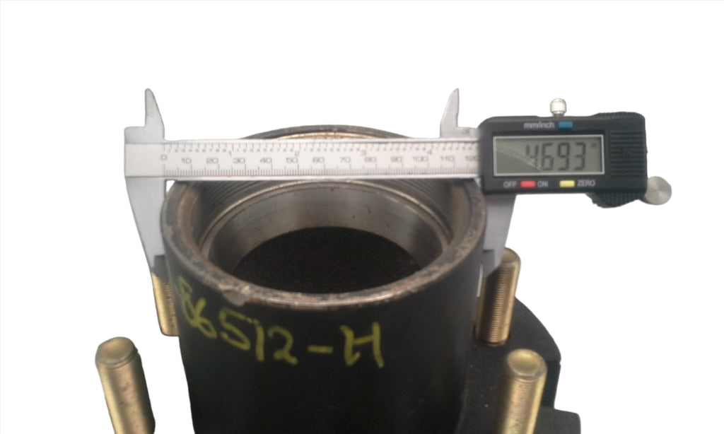 12K Hub w Cups & Studs 8x6.5, 5/8"-18 Studs Heavy Duty Hub Kit (99-86512-H-KIT)