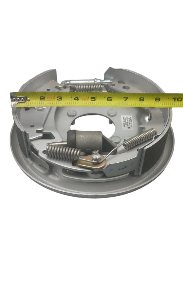 Pair - 10" Hydraulic Dacromet Coated 3500# Free Backing Plate Trailer Brakes (AKFBBRK-35-PAIR-DACRO)