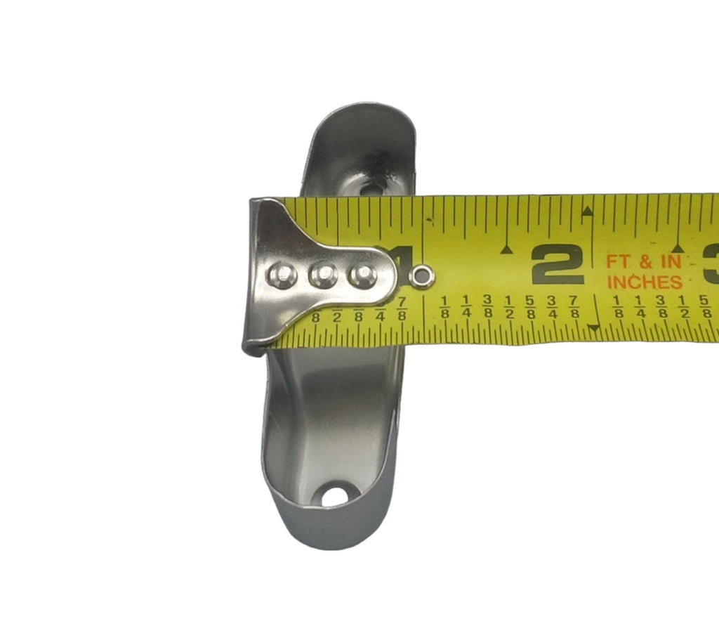 2 - TecNiq Amber Marker Turn Signal 3 LED EON Light w/SS Case Motorcycle USA (E03-A003-1 + E03-0SH0-1-LOTOF2)