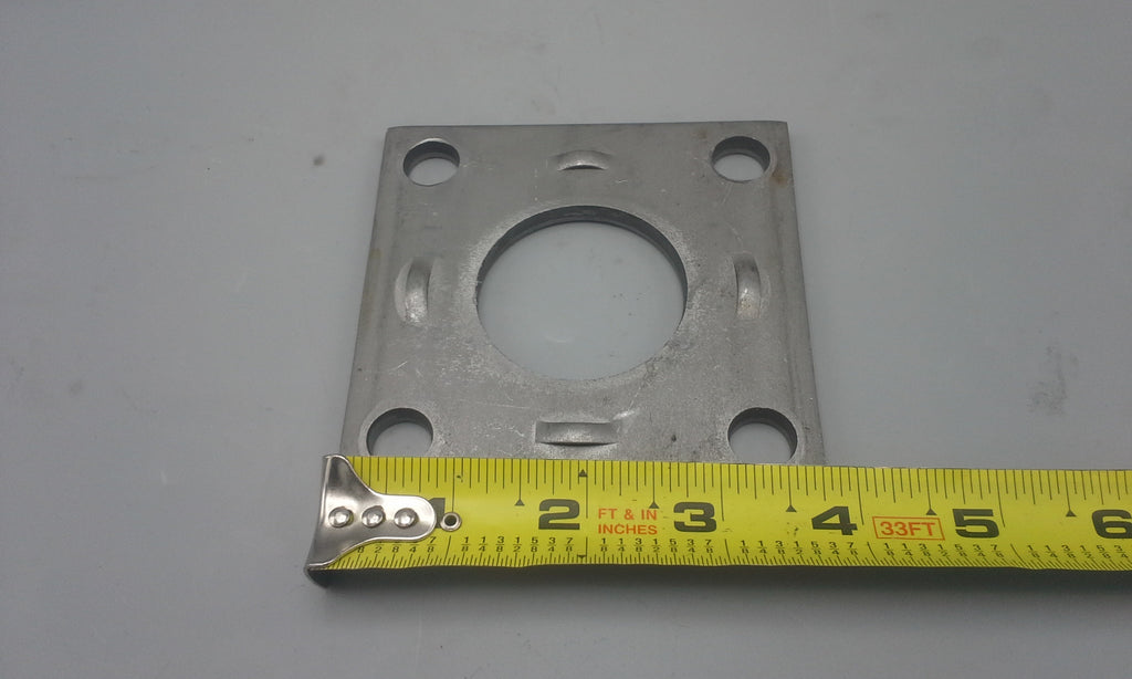 TWO - 3500#Axle Trailer Brake Backing Plate Mount Flange Fits  1-3/4 size spindle axel (363993-LOTOF2)