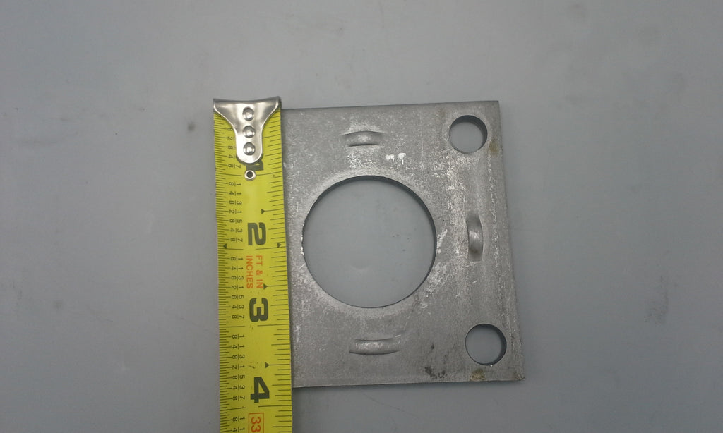 TWO - 3500#Axle Trailer Brake Backing Plate Mount Flange Fits  1-3/4 size spindle axel (363993-LOTOF2)