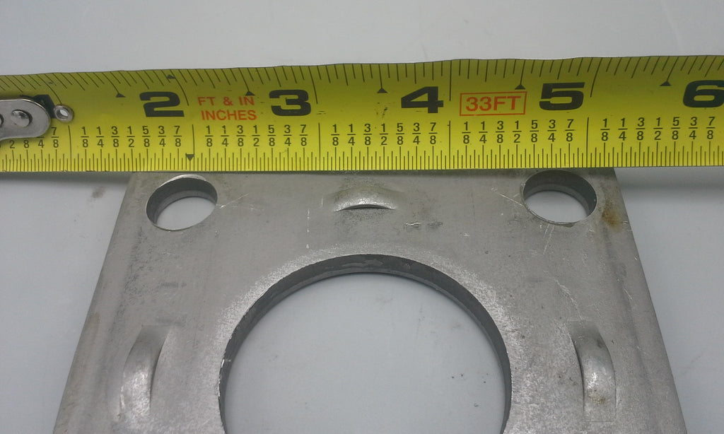 TWO - 3500#Axle Trailer Brake Backing Plate Mount Flange Fits  1-3/4 size spindle axel (363993-LOTOF2)