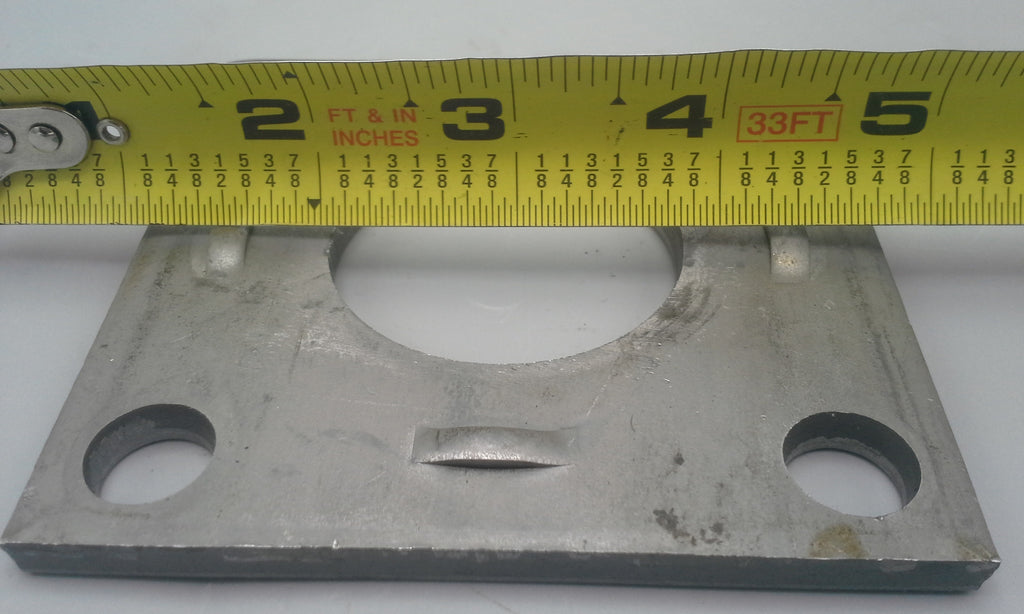 TWO - 3500#Axle Trailer Brake Backing Plate Mount Flange Fits  1-3/4 size spindle axel (363993-LOTOF2)