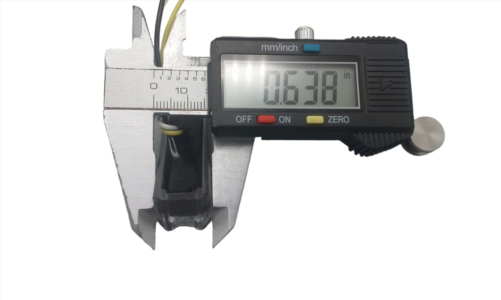 2 - TecNiq Amber Turn Signal/Marker LED EON Light Black Hidden Small blinker USA (E03-A003-1 + E03-0BV0-1-LOTOF2)