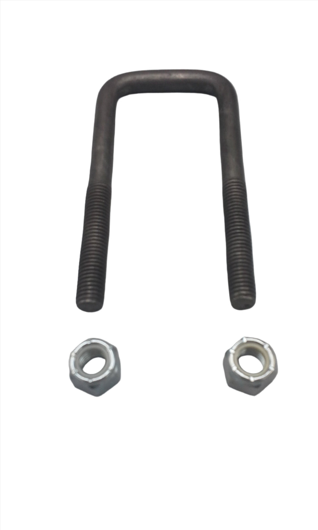 2-1/8 x 5-3/8 Square U-bolt Trailer Axle Suspension 1/2" Diameter w/ Nuts (32443-KIT)