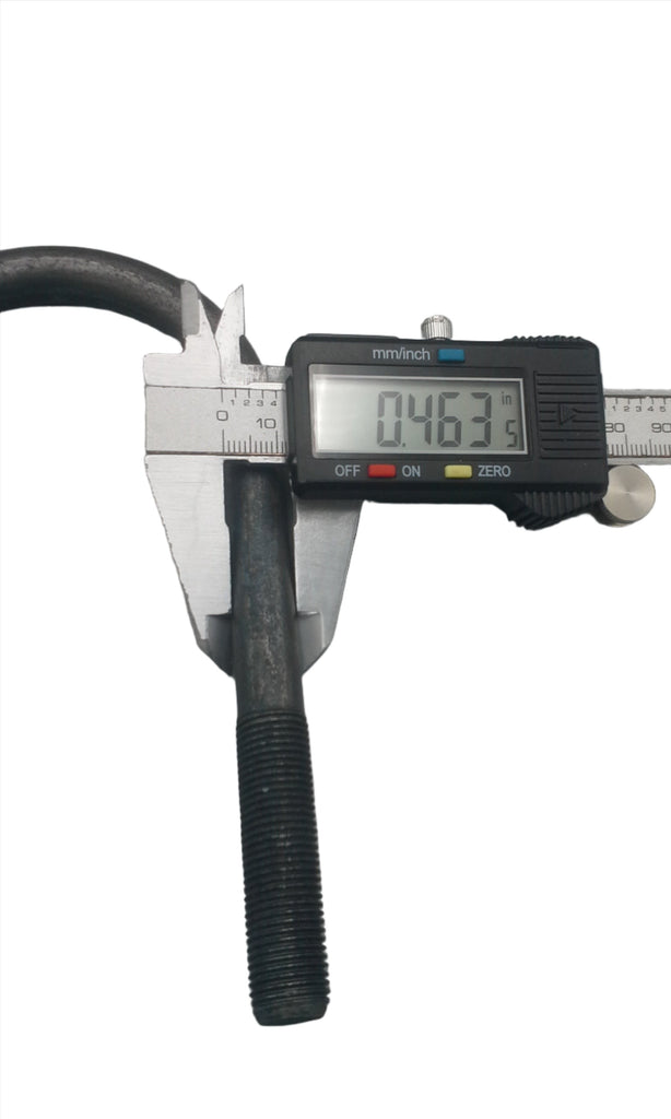 2-3/8" Round 3500# U Bolt, 5-1/4 Long (UB-R200)