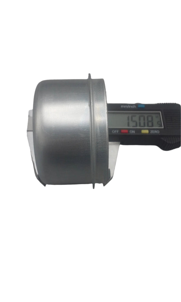 Replacement Axle Stub 2000# 5x4.5 Hub with 1.5" Flanged Round Spindle (BYOAK-545BT16FZ-KIT)