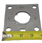 2000# Trailer Axle Brake Backing Plate Mount Flange 1.64" size spindle axel (004-034-00)