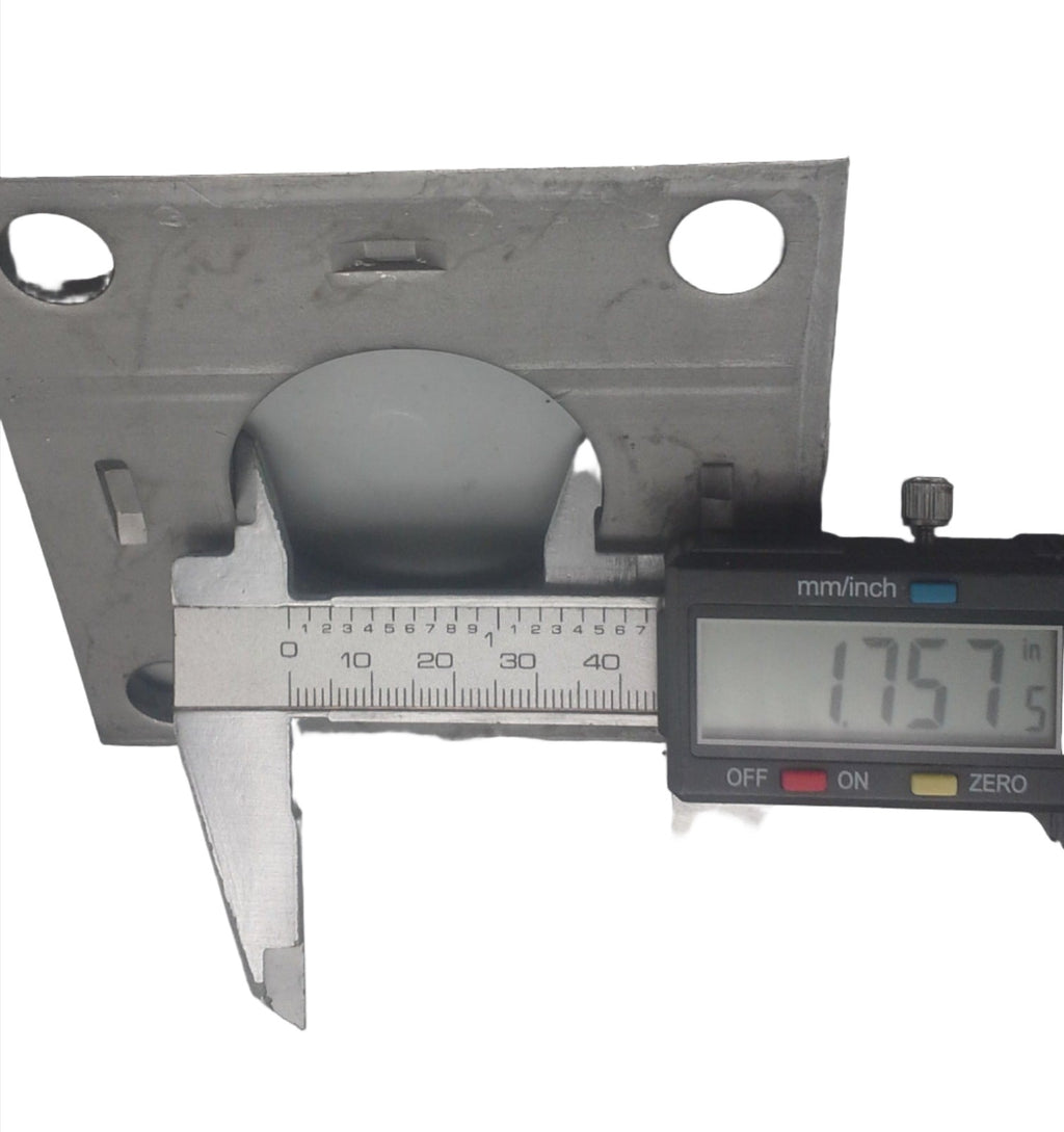 2000# Trailer Axle Brake Backing Plate Mount Flange 1.64" size spindle axel (004-034-00)