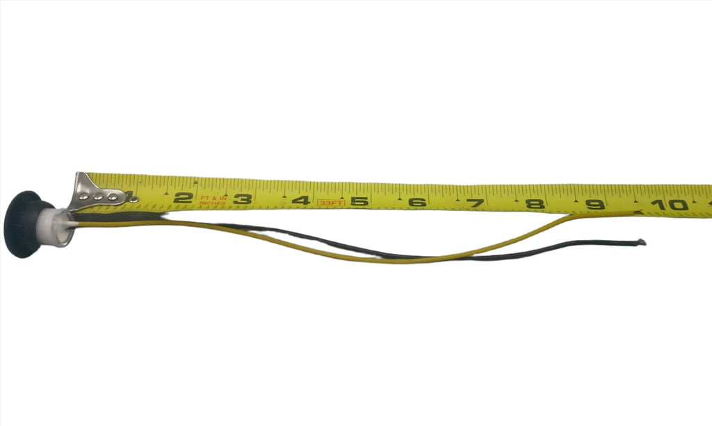 25 - 3/4 Amber Clear LED Clearance Side Marker Bullet Trailer Light Truck PC (J-51-AC-L25)