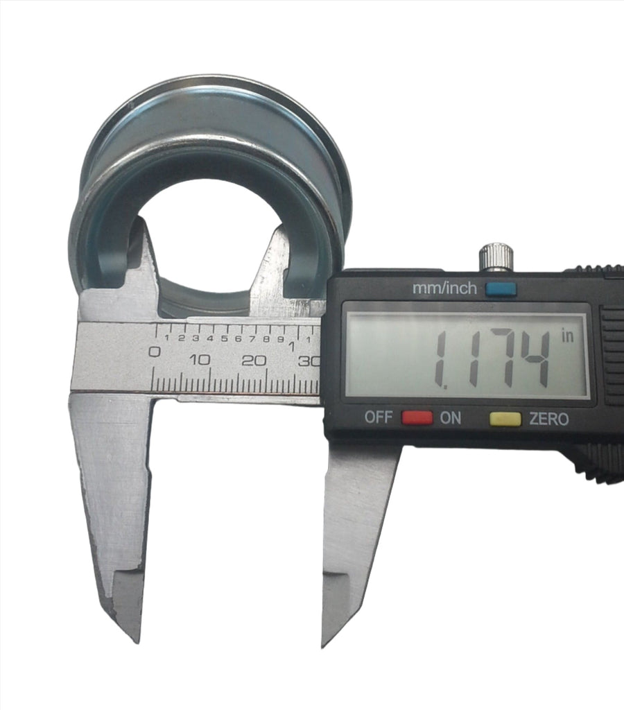 2,000LB Trailer Axle 1" Inner Diameter Bearing Kit W/Seal EZ Lube Cap (BYOAK-100-KIT-LOOSE)