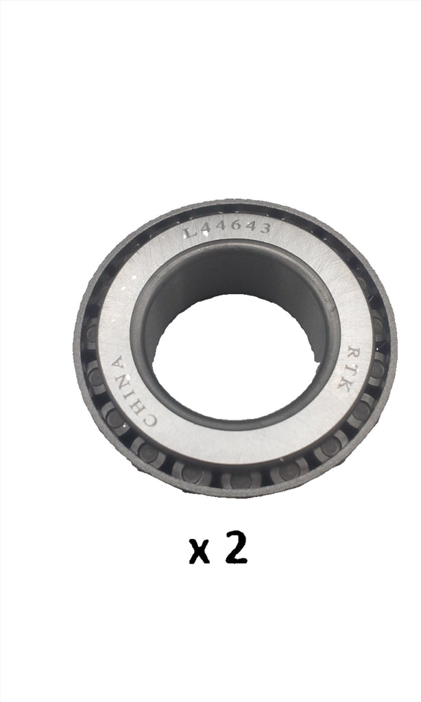 2,000LB Trailer Axle 1" Inner Diameter Bearing Kit W/Seal EZ Lube Cap (BYOAK-100-KIT-LOOSE)