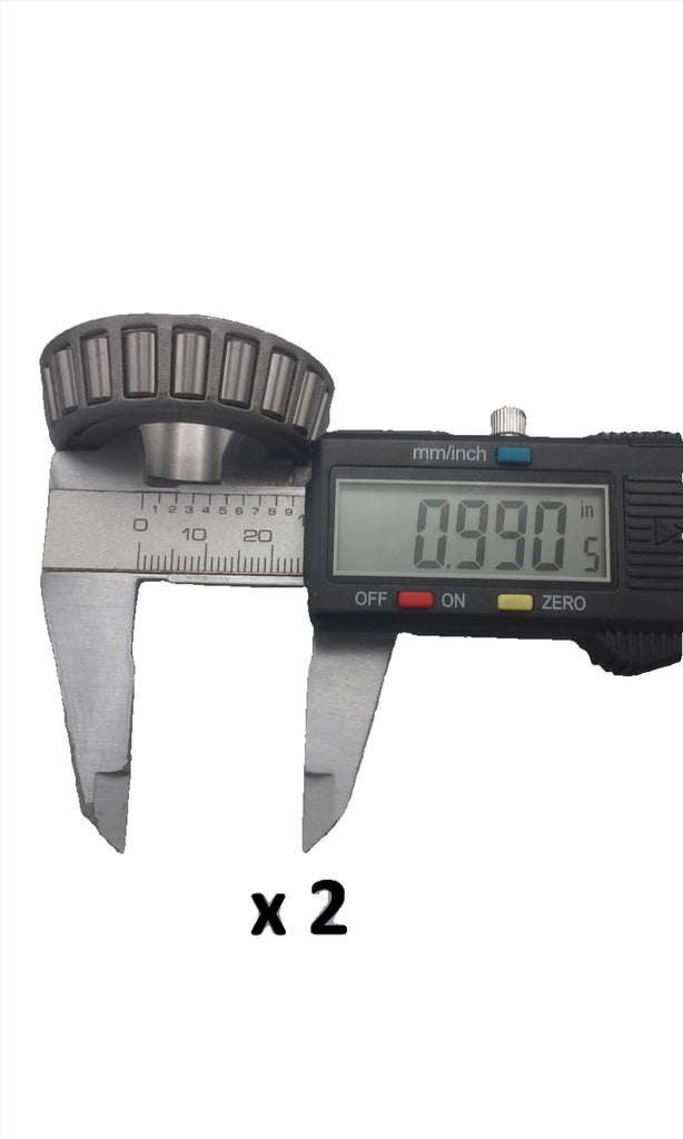 2,000LB Trailer Axle 1" Inner Diameter Bearing Kit W/Seal EZ Lube Cap (BYOAK-100-KIT-LOOSE)