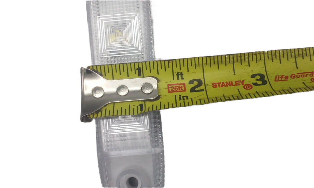 Maxxima White LED Backup Reverse Surface Mount Strip Light Trailer Flatbed Jeep (M63318-A)