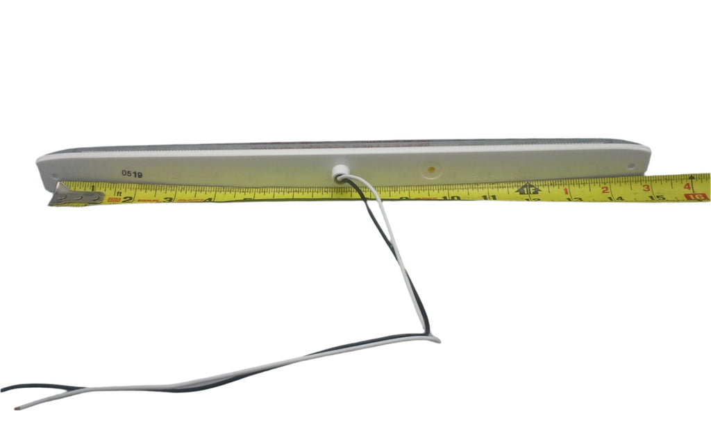 Maxxima White LED Backup Reverse Surface Mount Strip Light Trailer Flatbed Jeep (M63318-A)