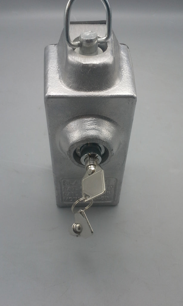 TWO Cargo Trailer Door Locks Cam Bar DL80 Blaylock KEYED ALIKE (DL-80KA-LOTOF2)