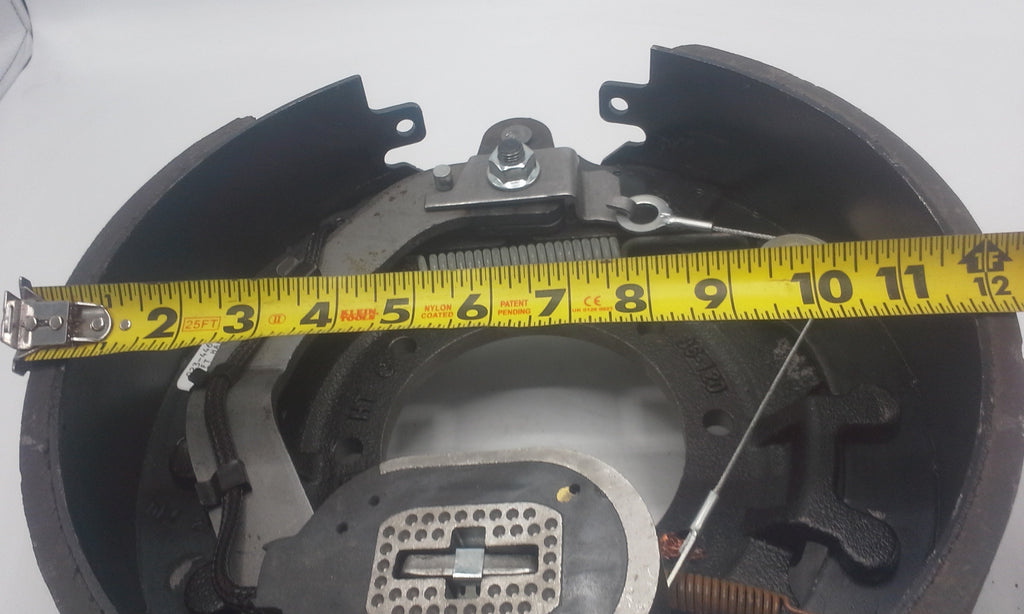 TWO 12.25" x 5" Dexter Brake Backing Plate Electric Trailer 15,000# 12K 15K axle (023-446-447)