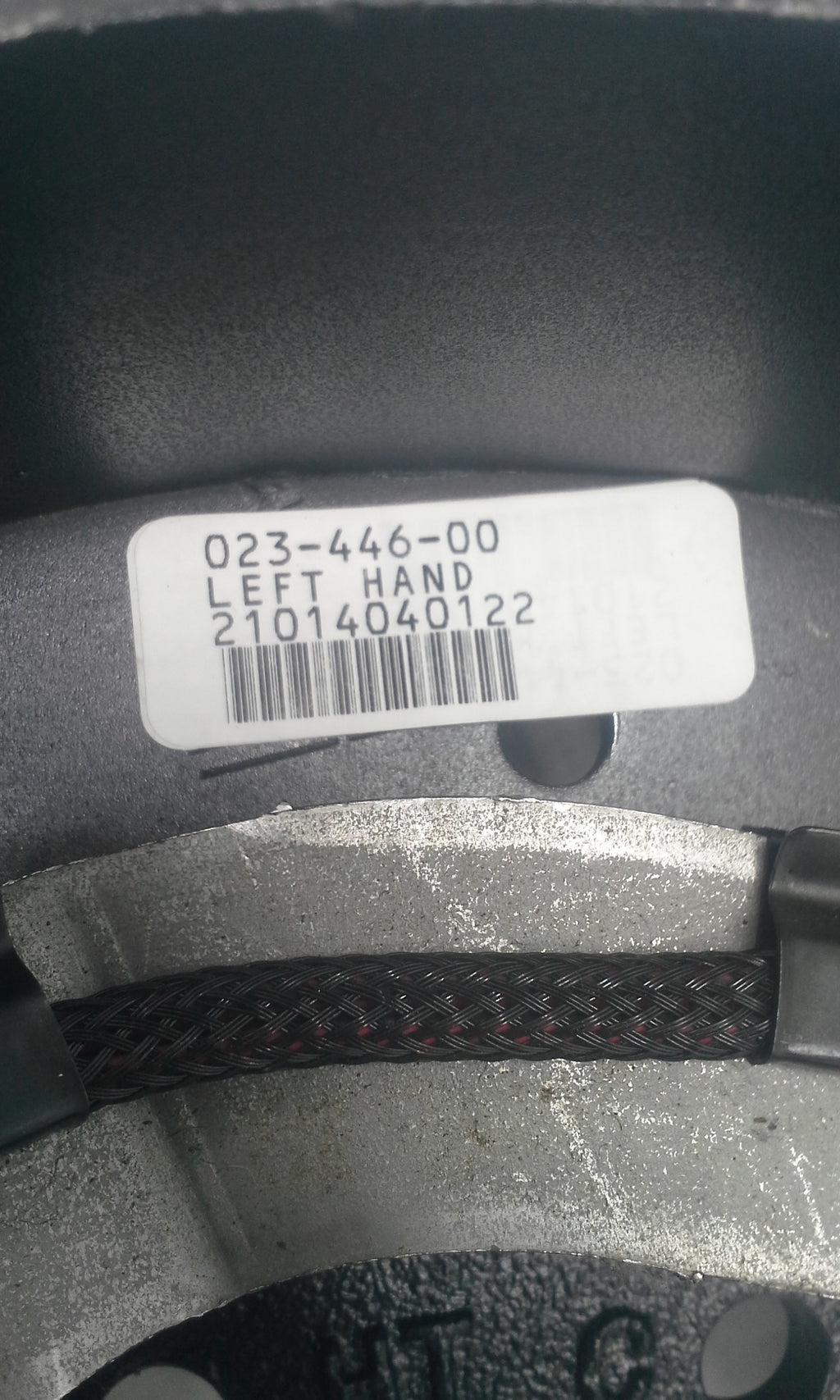 TWO 12.25" x 5" Dexter Brake Backing Plate Electric Trailer 15,000# 12K 15K axle (023-446-447)