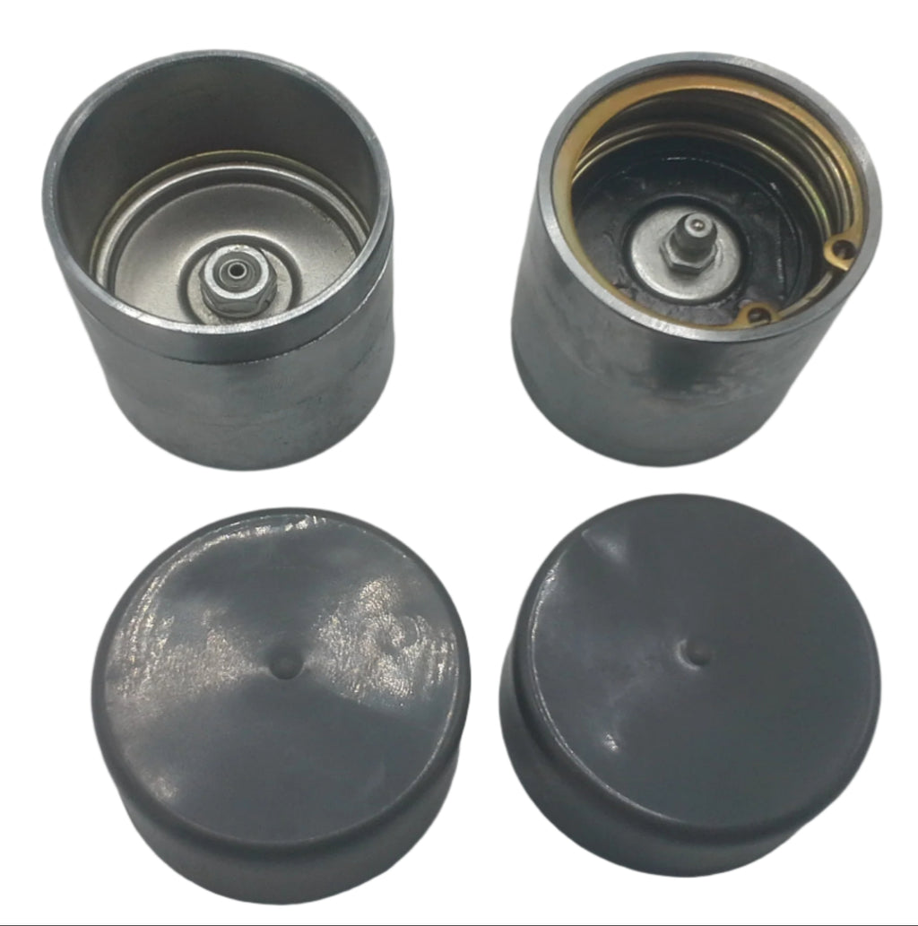 TWO Bearing Protectors Grease Wheel Hub 3500# trailer axle 1.98 with Bras Buddy (RG07-040)