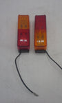 TWO LED Fender Mount Clearance Marker Light Pigtail & bracket MCL-67ARB Trailer (MCL-67ARB-LOTOF2)
