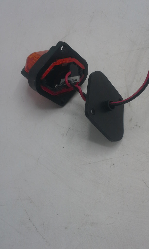 Two LED Innovative Amber/Red Fender Lights Truck Trailer RV (215-0100-2)