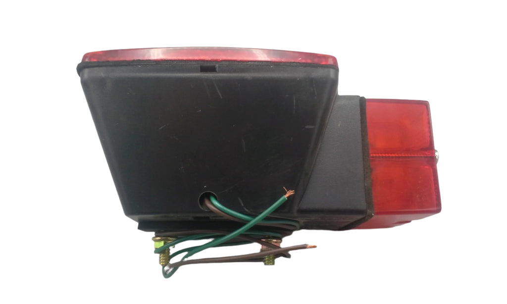 Jammy 4" Box Light Submersible Over 80 LED Red with Red Lens Light Truck Trailer RV curb side (J-20445)