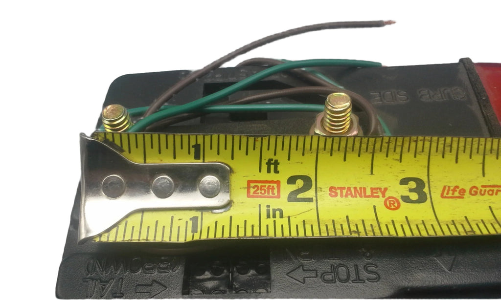 Jammy 4" Box Light Submersible Over 80 LED Red with Red Lens Light Truck Trailer RV curb side (J-20445)