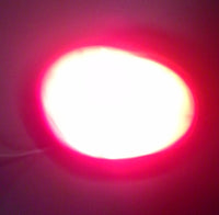 1 -4" Round Incandescent Red Light with Plug and Grommet (J-40-RK)