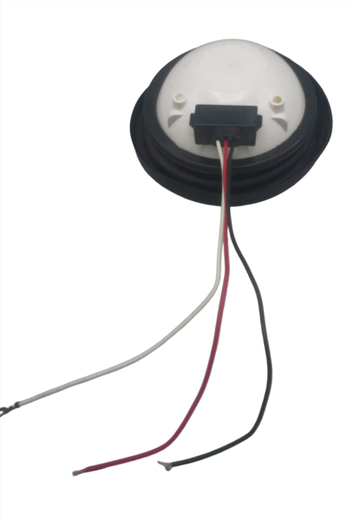 1 -4" Round Incandescent Red Light with Plug and Grommet (J-40-RK)