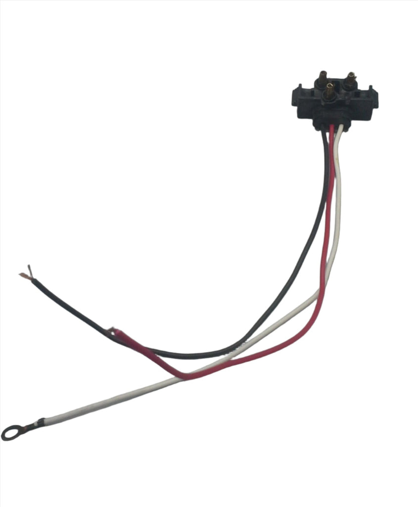 1 -4" Round Incandescent Red Light with Plug and Grommet (J-40-RK)