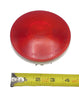 1 -4" Round Incandescent Red Light with Plug and Grommet (J-40-RK)