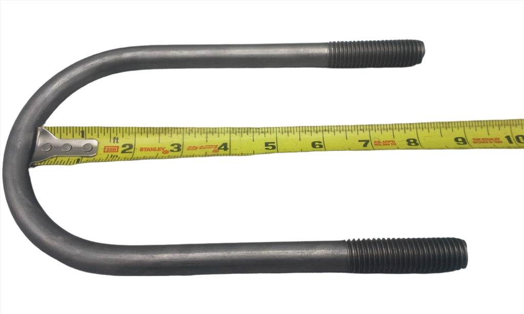 4 x 8.4 x 5/8-11 for 9K axle 4 tube 9000# and Lippert 10K axle U-bolt (011-064-00)