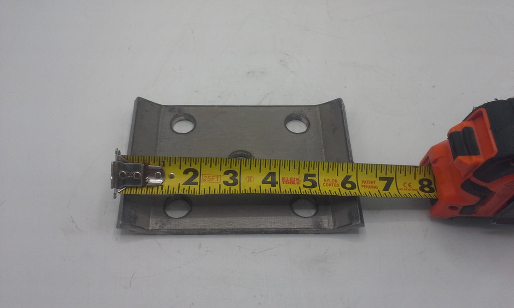 U Bolt Tie Plate, 2-1/2 Round Axle, 2 Wide SpringFits U Bolt (175668)