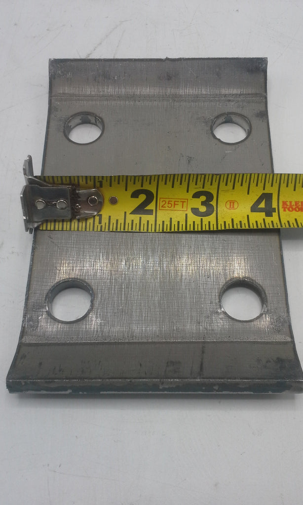 U Bolt Tie Plate, 2-1/2 Round Axle, 2 Wide SpringFits U Bolt (175668)