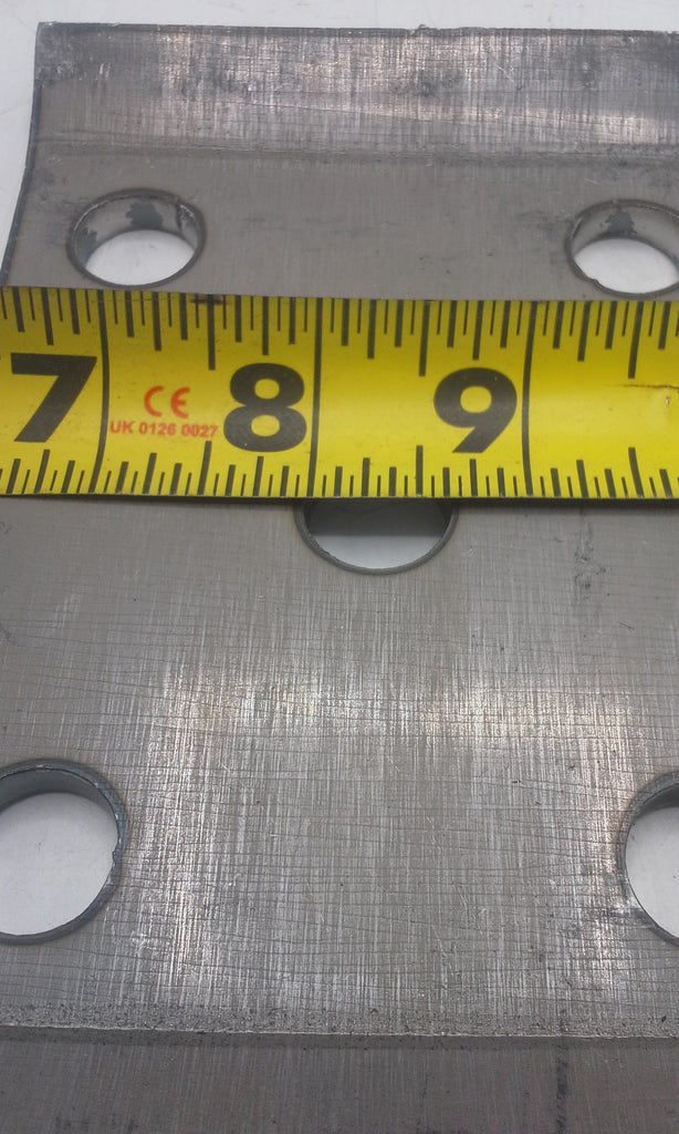 U Bolt Tie Plate, 2-1/2 Round Axle, 2 Wide SpringFits U Bolt (175668)