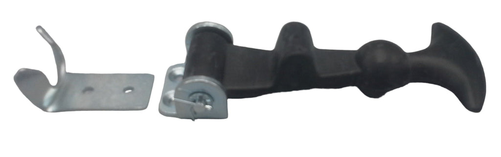 4.5" Heavy Duty Snowmobile Trailer Rubber Hood Latch Clasp Catch Tie Down Handle (RHD190)