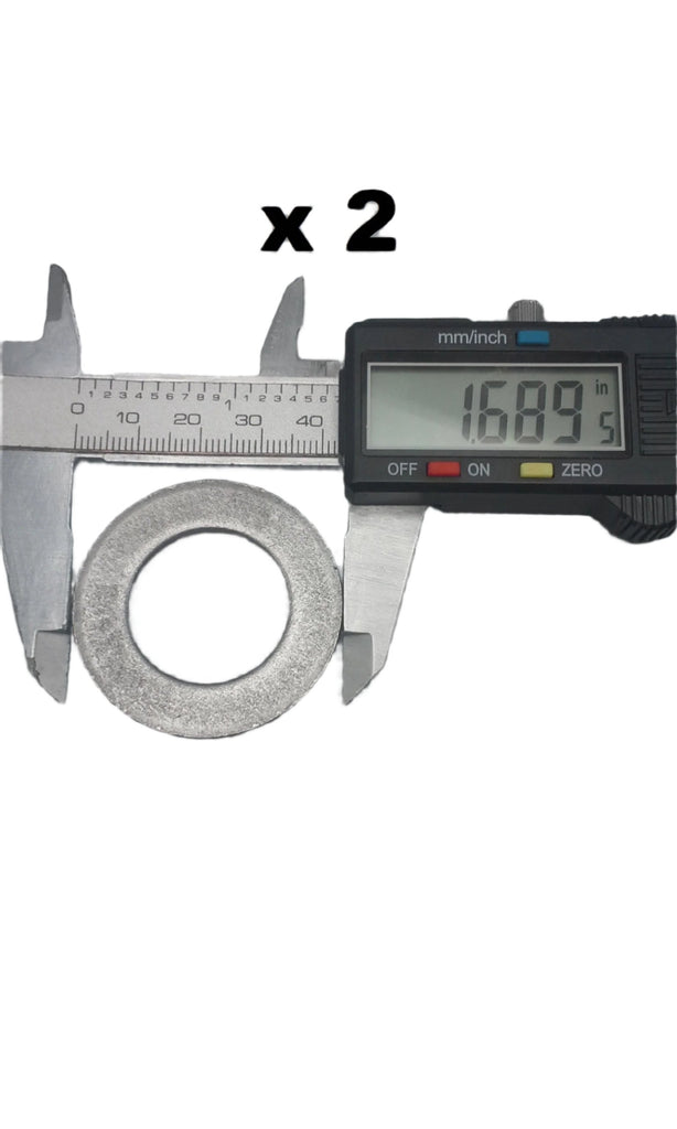 Build Your Own Axle Kit, 5 x 5.5" Hubs, Square Spindles for 3500# (BYOAK-84-H555-2.0S)