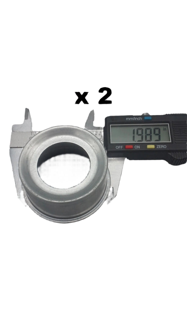 Build Your Own Axle Kit, 5 x 5.5" Hubs, Square Spindles for 3500# (BYOAK-84-H555-2.0S)