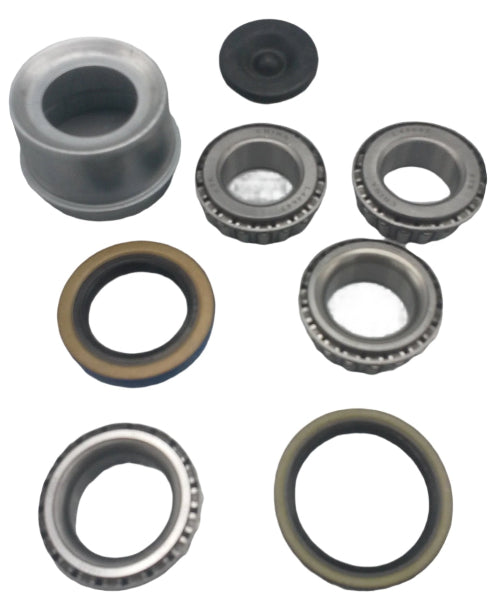 2000 lb Trailer Bearing and Dust Cap Kit  (HD-2000-KIT)