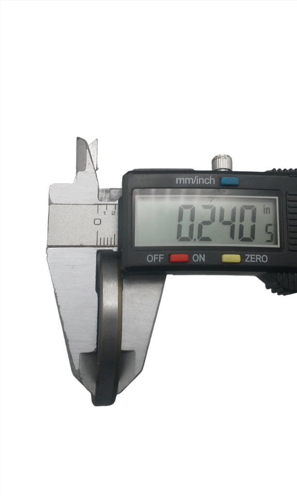 2X Idler Hub, 2000#, 4 x 4, Dexter, 1/2" Stud, Cupped & Studded (008-091-05-KITX2)