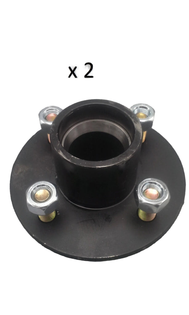 Build Your Own Axle Hub Kit with 4x4 Hubs 2000# and Round Spindles (BYOAK-BT8-H440-R)