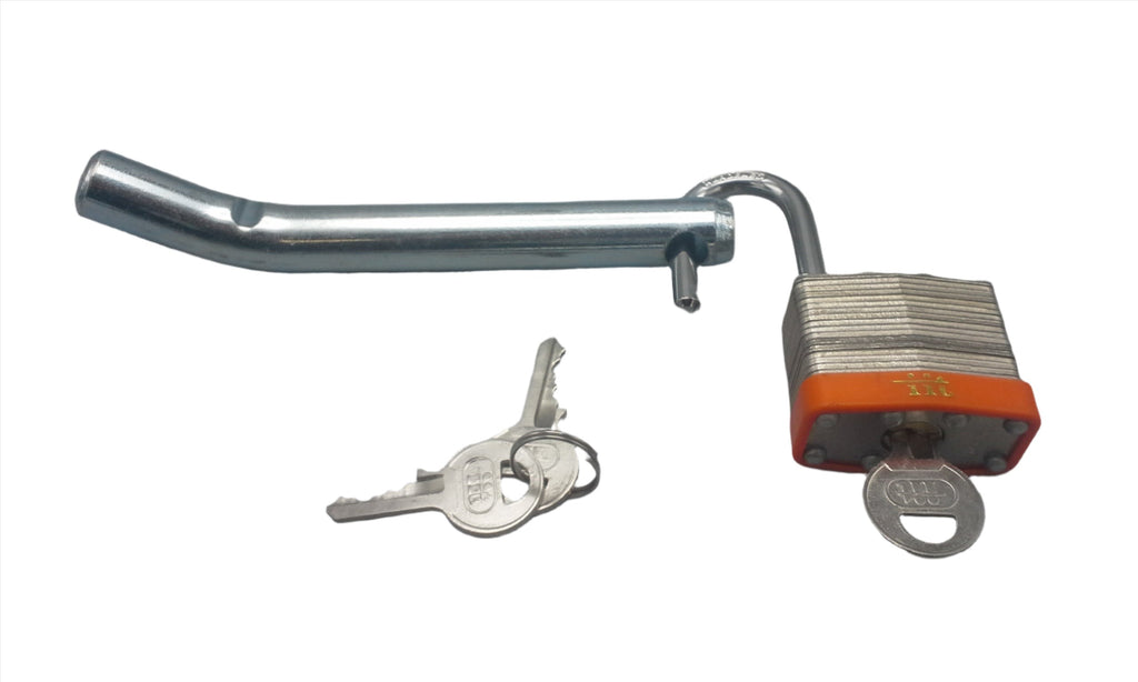 5/8" Lockable Receiver w/ Lock, Hitch Pin Large Hole Trailer Use (HPLH + 42860)