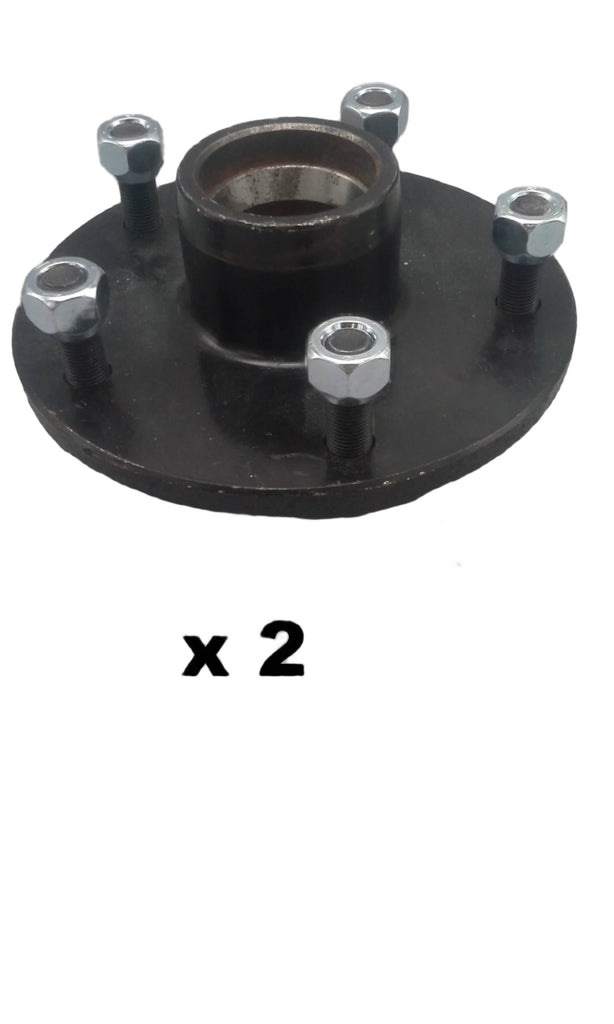 Build Your Own Axle Kit, 5 x 5.5" Hubs, Square Spindles for 3500# (BYOAK-84-H555-2.0S)