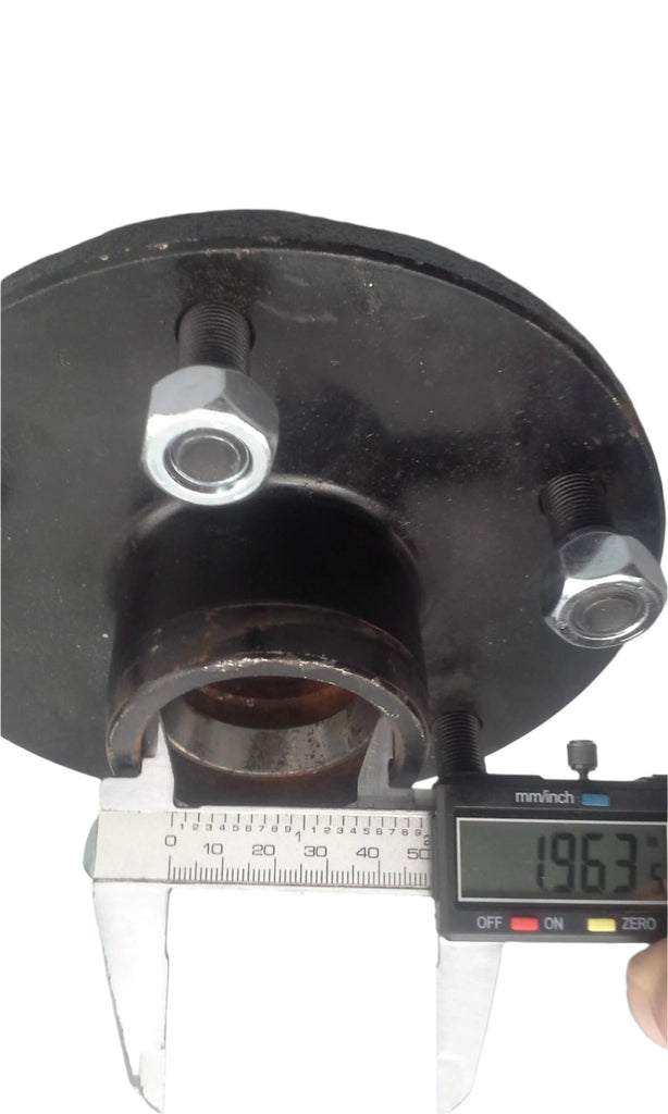 Build Your Own Axle Kit, 5 x 5.5" Hubs, Square Spindles for 3500# (BYOAK-84-H555-2.0S)