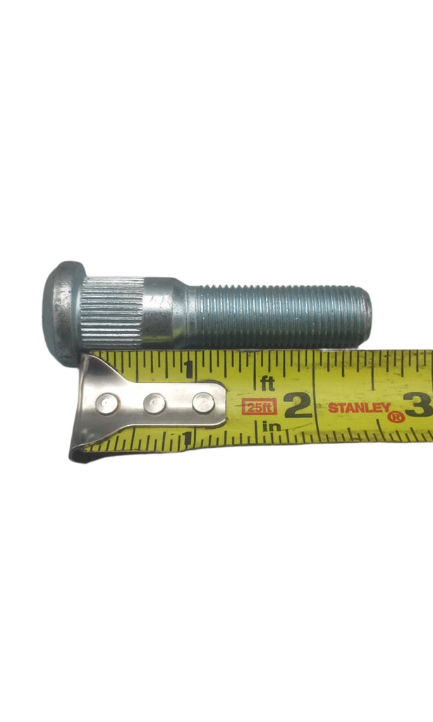 8x Drive in Wheel Studs, 9/16"- 18 Dia, 2.5" Long, 0.69 spline Dia (007-257-00-X8)