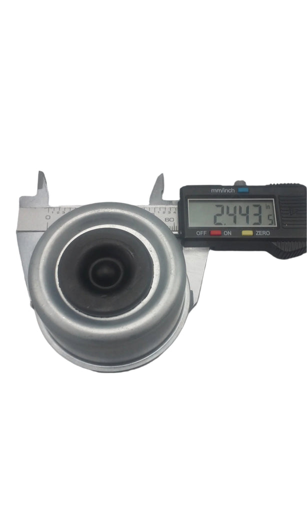 Idler Hub, 6000#, 6 x 5.5, Dexter, 1/2" Stud, Cupped & Studded, 15123+25580 (008-213-09-KIT)