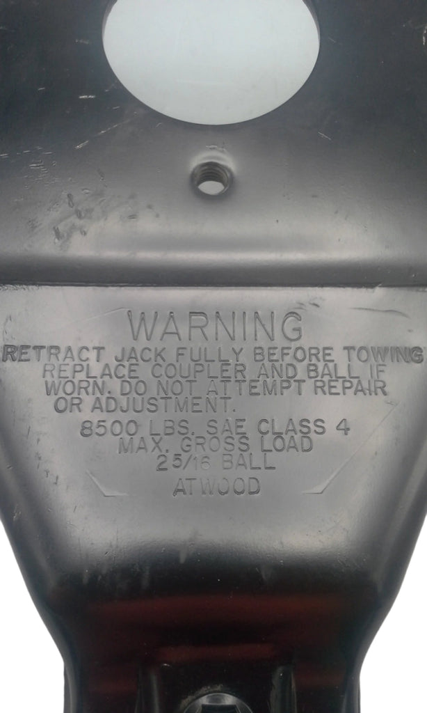 A-Frame Atwood Coupler fits 2 5/16 ball rated 8500# (80101)