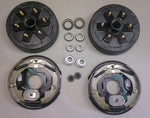 Add Brakes to Your Trailer Complete Kit 3500 axle 6 x 5.5 Bolt Electric 10" Drum (94655-B-IMP)